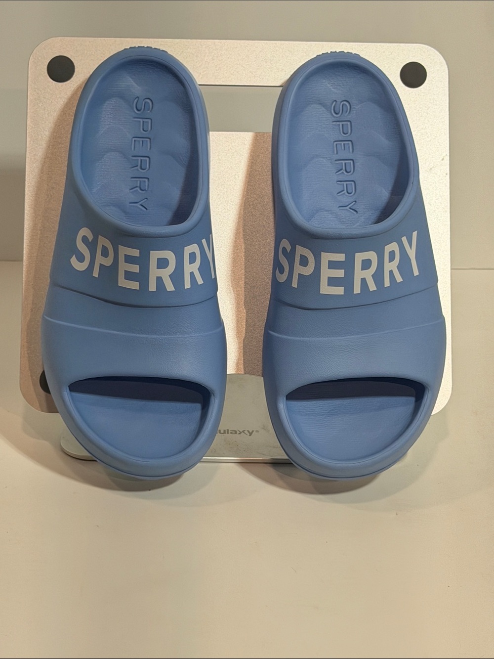 Sperry Blue Women's Float Logo Slip-On Slide